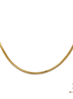 夏苒XIARAN「骄阳」新款可叠穿简约四角蛇骨链骄阳伴我白百何项链