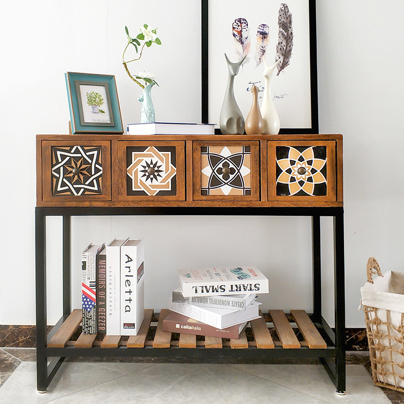 複古櫃子 做舊中國風鬥櫃客廳玄關櫃小戶型電視櫃臥室收納陽台櫃在類目 住宅傢俱, 櫃類, 鬥櫃中 - 來自Buy2taobao.com提供專業的淘寶代購服務