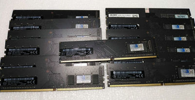 麦光MG DDR4 4G 2133Mhz 黑金台式机内存