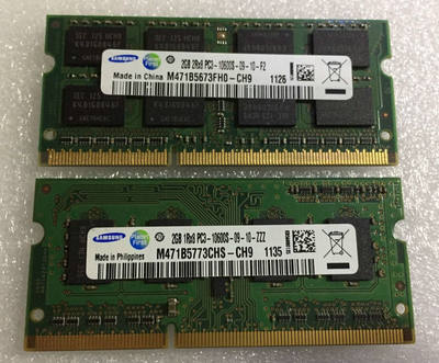 三星ddr3笔记本内存