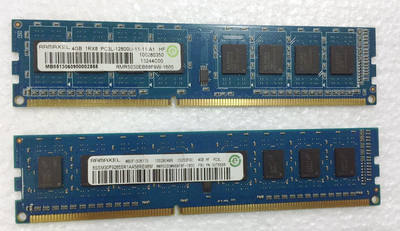 记忆科技 Ramaxel DDR3L 1600 4G 低压台式机内存