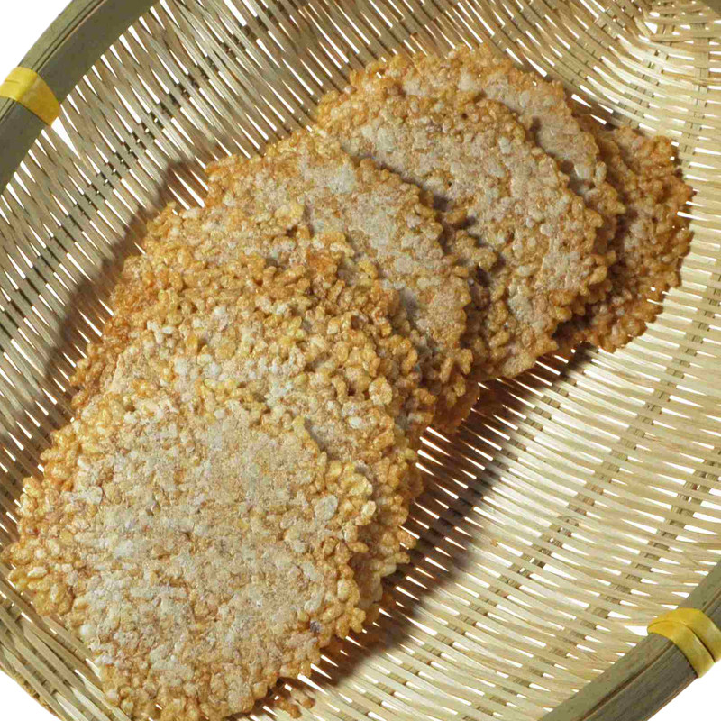 延边杂粮玄米糙米农家锅巴手工铁锅烘烤非油炸薄脆零食原味米香