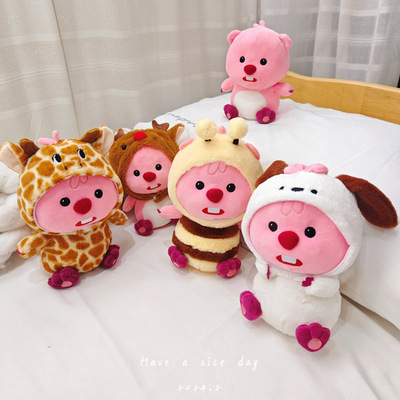 LOOPY小海狸露比公仔玩偶布娃娃