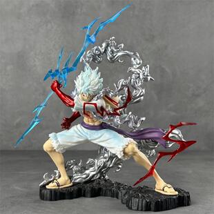 海贼王Wink紧握雷电五档尼卡路飞动漫二次元周边手办雕像模型摆件