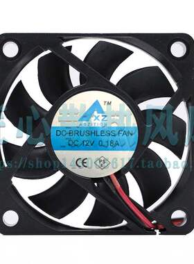 XZ ASZITION DC 12V 0.18A 6015 60x60x15mm 直流小型散热风扇
