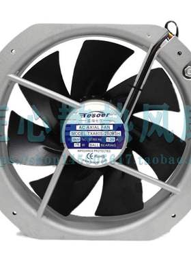 TXA80S-280B3H AC 380V 0.29A 115W 280x80mm 28厘米散热轴流风机