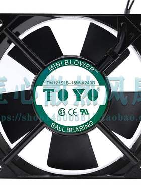 TM-121S1B-18W-A240D TM-121S1S-18W-A240D AC 220V 风扇
