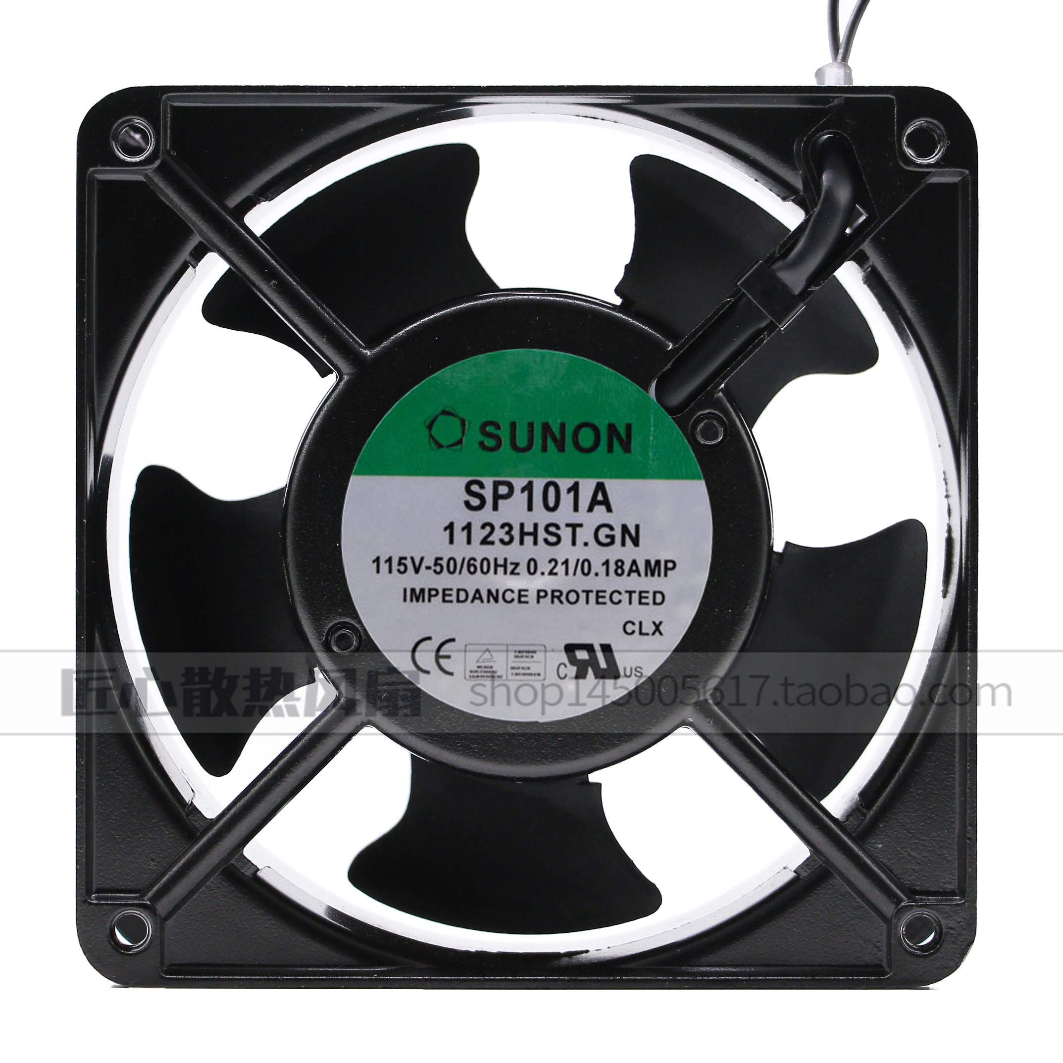 建准 SUNON SP101A 1123HST.GN 115V 0.21A/0.18A 大风量散热风扇