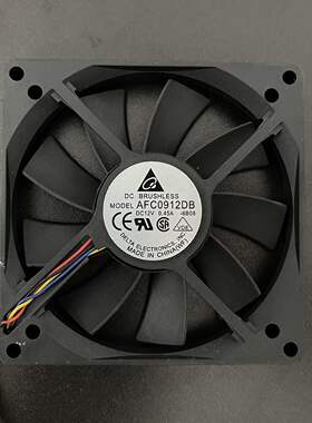 超薄9015 AFC0912DB 9CM 12V 0.45A 四线PWM调速机箱电脑CPU风扇