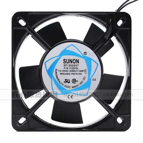 建准SUNON 1122HSL 1122HBL 11CM 11025 110V/220V 机柜 配电柜