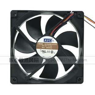 原装 12V 0.30A 12CM 12025 PWM超静音4线机箱风扇DA12025B12L