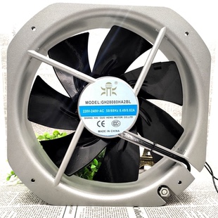 全新TGH28080HA1BL GH28080HA3BL全金属风扇220V TGH28080HA2BL
