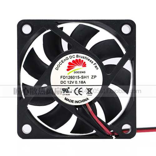 原装DOCENG直流无刷风扇 6015 FD126015-SH1 ZP DC12V 0.18A