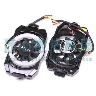 2080Ti至尊PLUS 2070SUPER RGB显卡背板散热小风扇 2060 索泰RTX