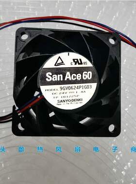 SanAce60 9GV0624P1G03 24V 1.4A 6038大风量 机箱 散热风扇