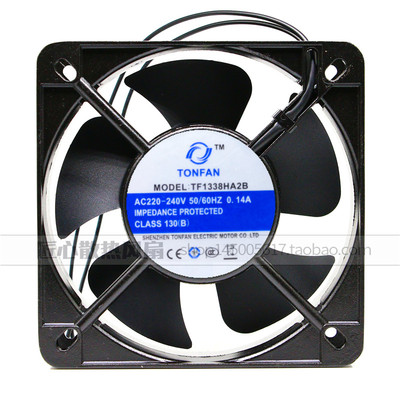 全新TOPFAN TF1338HA2B 220V 0.14A散热风扇风机13538机柜散热
