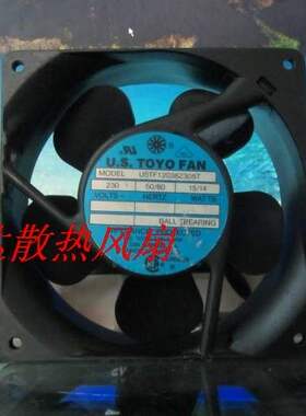 全新 U.S.TOYO FAN USTF120382305T 12厘米 AC 230V 15/14W 风扇