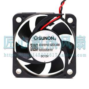 原装正品SUNON 建准 AF40101V2-1Q02C-A99 DC 12V 40x40x10mm风扇