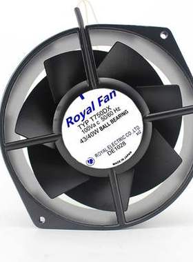 日本RoyalFan T750DX-TP 100V 50/60Hz 43W/40W 17055电焊机风扇
