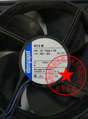4414M 24V 4.1W 5.4W 4418M 48V 4414ML3.2W德国ebm轴流风扇