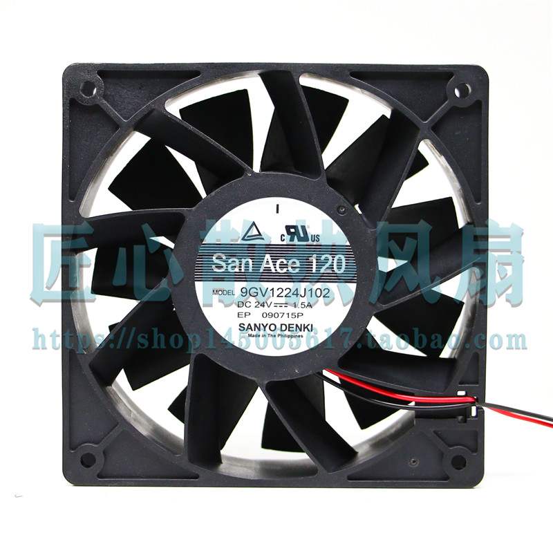 日本三洋SANYO 9GV1224J102/J1071/H1D01/P4G01 24V进口散热风扇