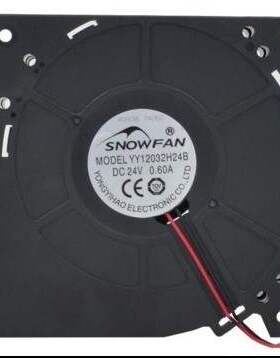 SNOWFAN 12032 24V 双滚珠鼓风机 12032 涡轮风扇 YY12032H24B