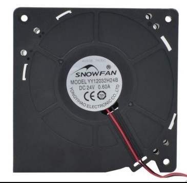 SNOWFAN 12032 24V 双滚珠鼓风机 12032 涡轮风扇 YY12032H24B