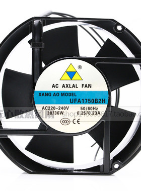 翔翱UFA1750B2H AC220V 17251椭圆机箱轴流散热风机风扇17cm/厘米
