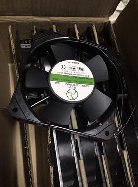 全新BCF BF1225HA2 12厘米220/240V 0.09A 16W 12025散热风扇