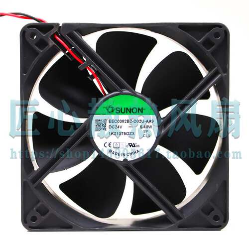 SUNON EEC0382B2-D02U-AA9 24V 5.40W 丹佛斯变频器散热风扇12CM