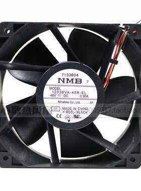 4715VL-07W-B89/80NMB 12038VA-48R-EL 48V 0.90A 12厘米散热风扇