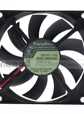 全新Panaflo 8015 24V FBK/FBA08T24H检测报警变频器散热风扇