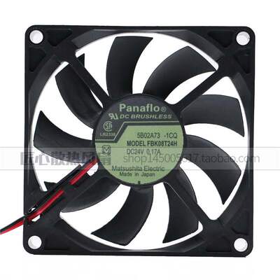 全新Panaflo 8015 24V FBK/FBA08T24H检测报警变频器散热风扇