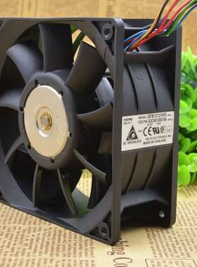原装台达 GFB1212VHG 12V 3.40A 12CM 大风增压暴力风扇散热风扇