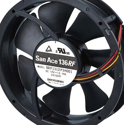 三洋SANYO 9RF1312P3H001 13628 12V 0.16 136X28MM PWM散热风扇