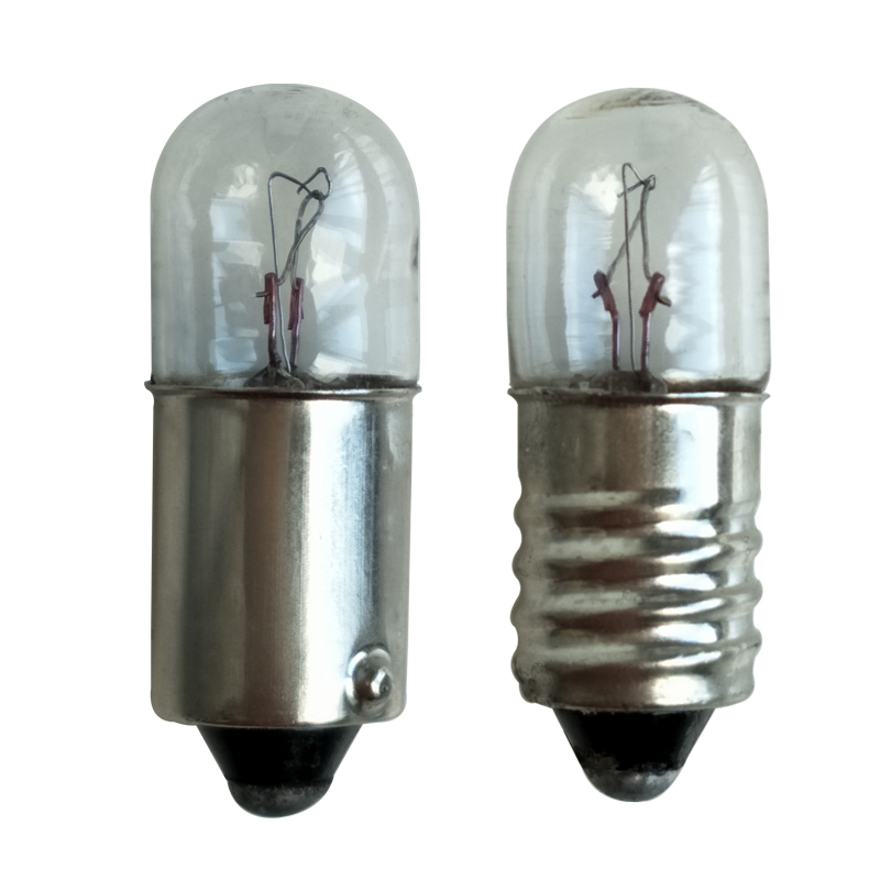 6.3v12v24v30v36v0.15a2W3W5螺口卡口柱形按钮指示灯泡仪器信号灯
