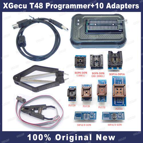 T48高速USB编程器 EMMC SPI NAND NOR 单片机 主板BIOS