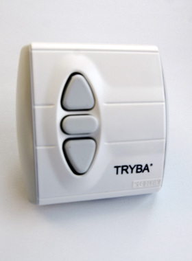 尚飞SOMFY电动窗帘电机开关门窗白色按钮式控制器带logo