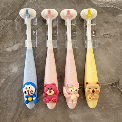 儿童卡通牙刷超软毛护齿清洁口腔