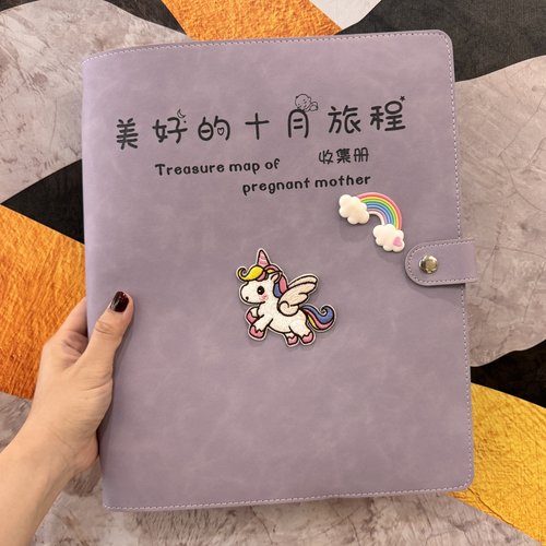 孕检收纳册马宝宝孕妈孕期档案册