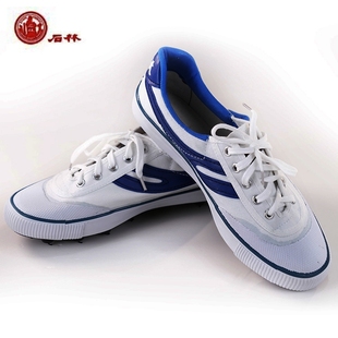 国货帆布鞋 若平时40码 石林牌钉钉鞋 偏大一码 39就可以 足球鞋 经典