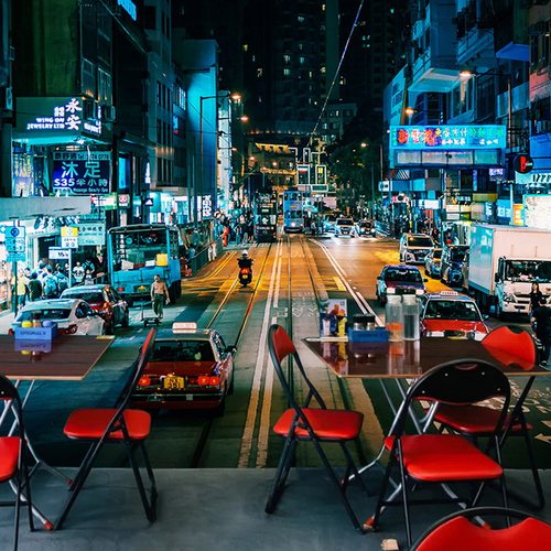 夜景墙纸素材模板 夜景墙纸图片下载 小麦优选