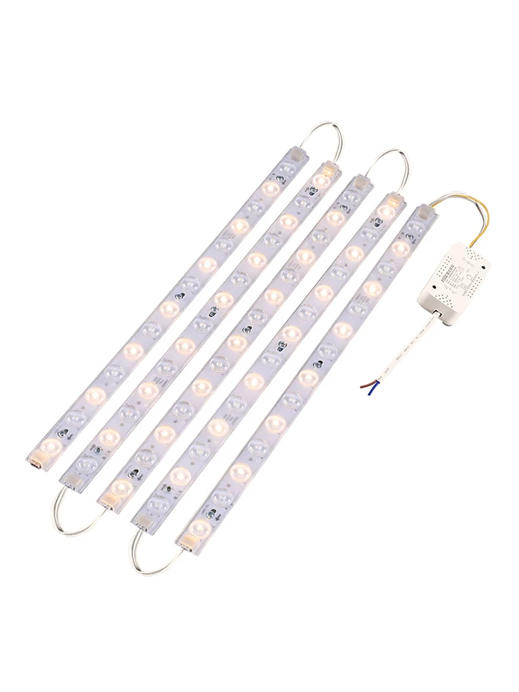 LED lights, ceiling light, lamp, changeable light strip, light panel for living room, three colors