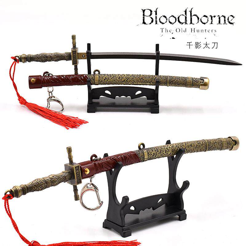 血源诅咒游戏周边武器 千影刀太刀武士刀模型 神圣月光大剑摆件