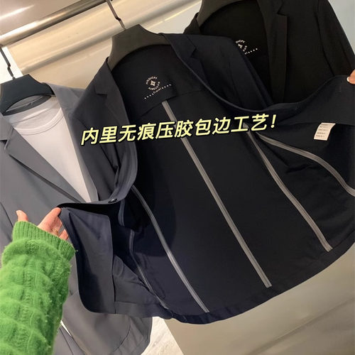 男士商务简约休闲西装外套潮