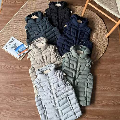 男士休闲保暖加厚羽绒棉服马甲