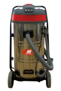 工厂车间大功率大容量桶式 WEMEC WE80W 吸水机 后吸扒吸水机