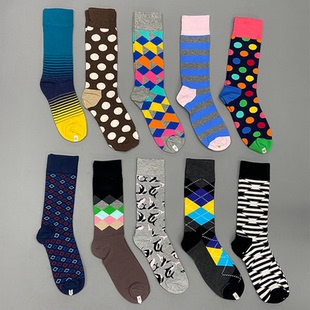 Eye 袜 Controller中高筒男袜薄袜除臭抗菌防臭纯棉潮流袜子皮鞋