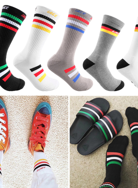 Eye Controller palac socks长筒袜薄款纯棉高帮足球运动潮牌袜