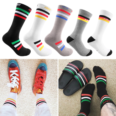 Eye Controller palac socks长筒袜薄款纯棉高帮足球运动潮牌袜